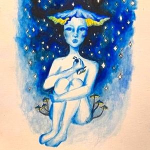 Celestial Mushroom Woman